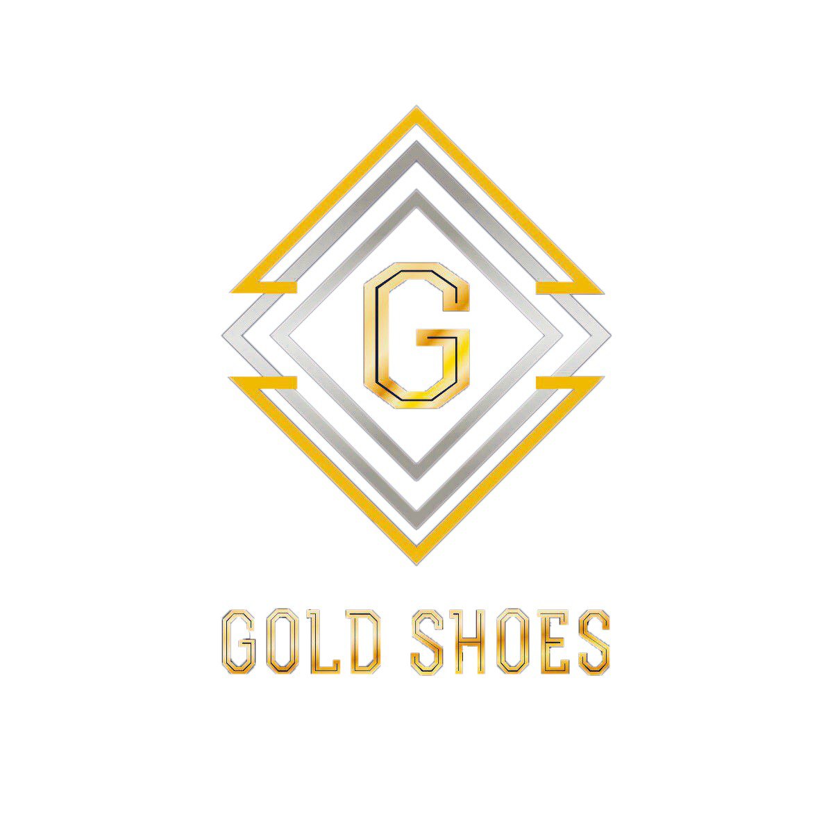 Gold shoes